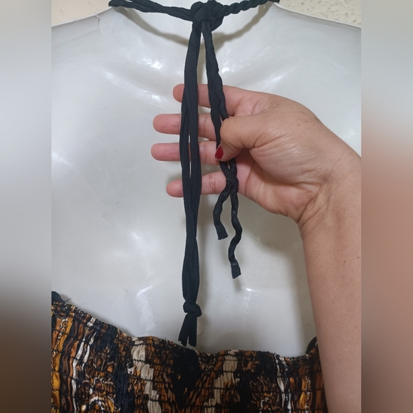 Lipstick Boutique Black and Orange Top - Picture 4 of 8